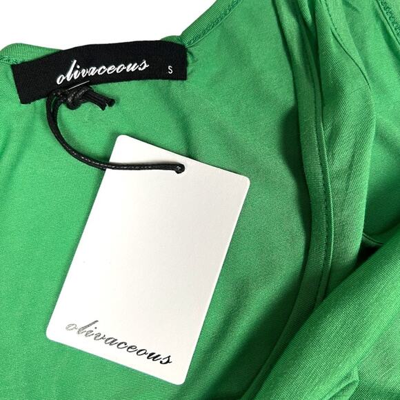 Olivaceous‎ Dress Scoop Neck Sleeveless Tank Stretch Mini NEW Women Junior S - Picture 3 of 8